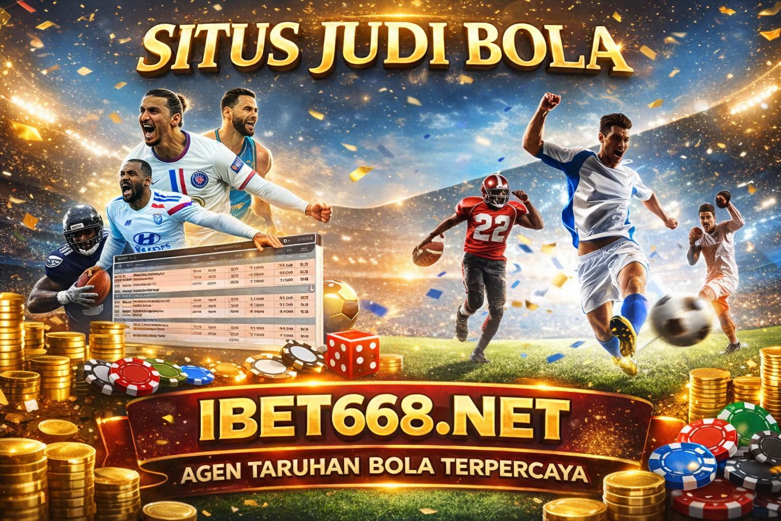 Bonus Deposit Sportsbook - IBET668: Agen Judi Online image 1